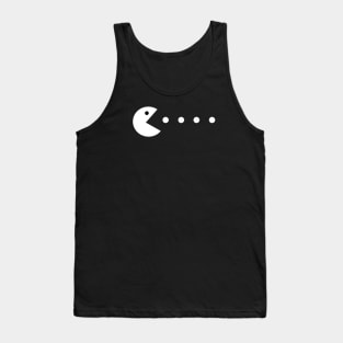 Pacman White Tank Top